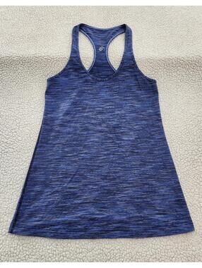 Lululemon Cool Racerback Summer Active Gym Tank Top Womens Size Medium Blue